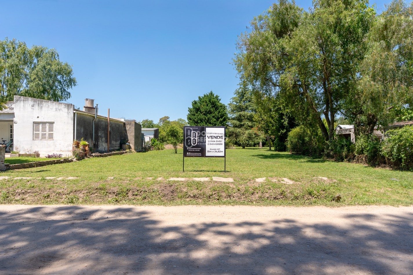 LOTE - VECINAL URQUIZA! 15X35!