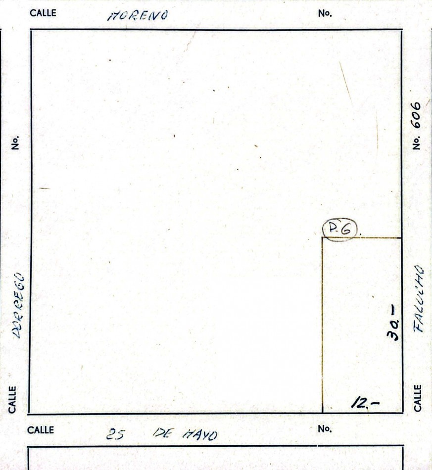 42 MTS. DE FRENTE EN ESQUINA! MAXIMAS POSIBILIDADES SOBRE 25 DE MAYO!
