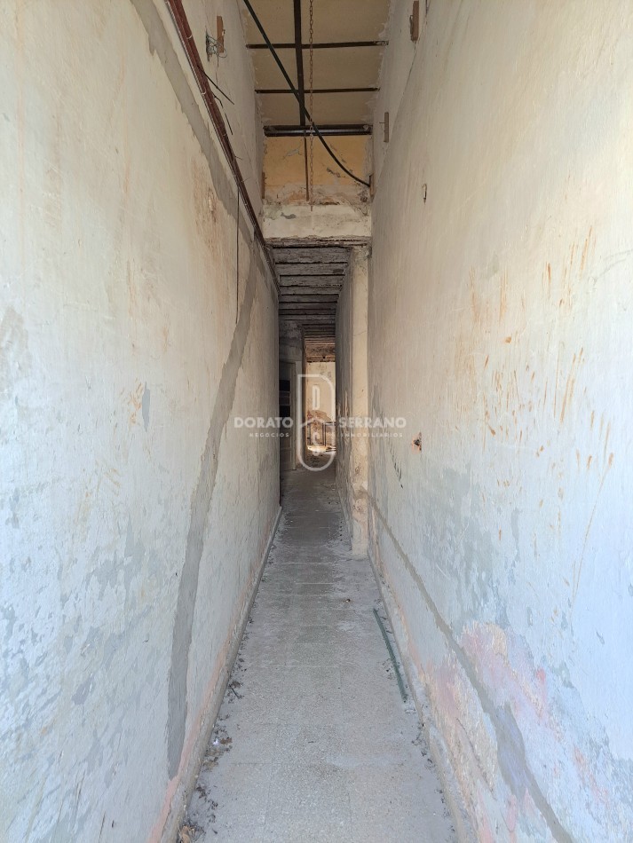 LOCAL FRENTISTA + LOTE Y CONSTRUCCION INTERNOS / AREA CENTRAL.  