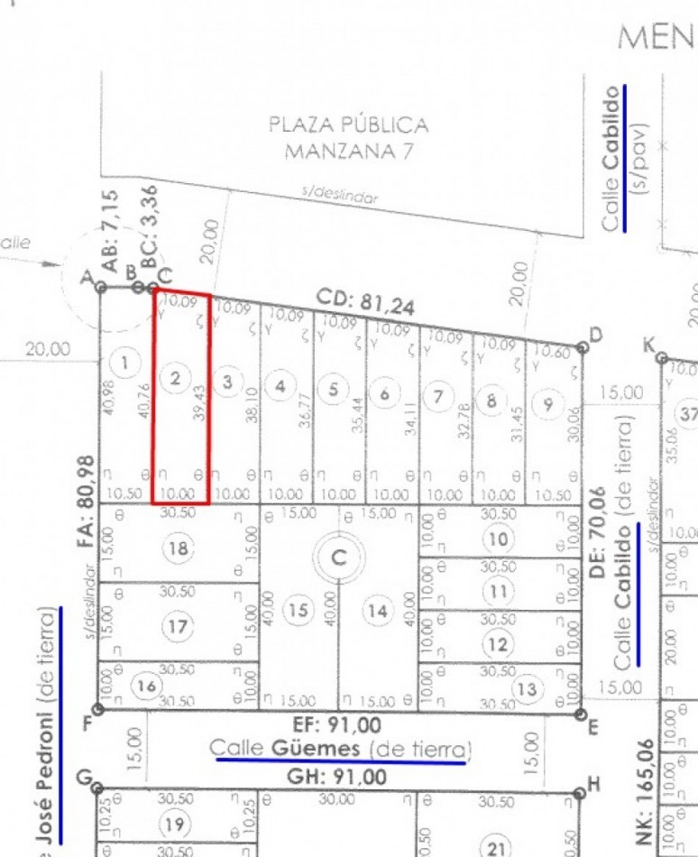 LOTE 10 X 40 - ZONA EXCLUSIVA!