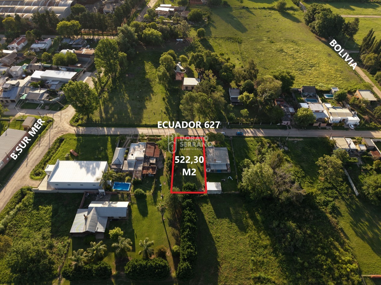 LOTE - VECINAL URQUIZA! 15X35!