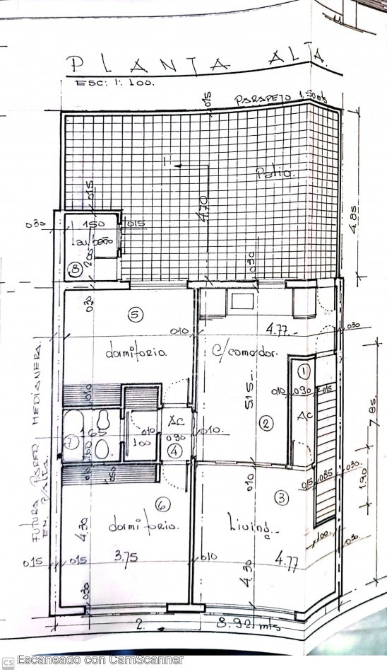 ICONICO SALON COMERCIAL + DEPTOS. A TERMINAR.  