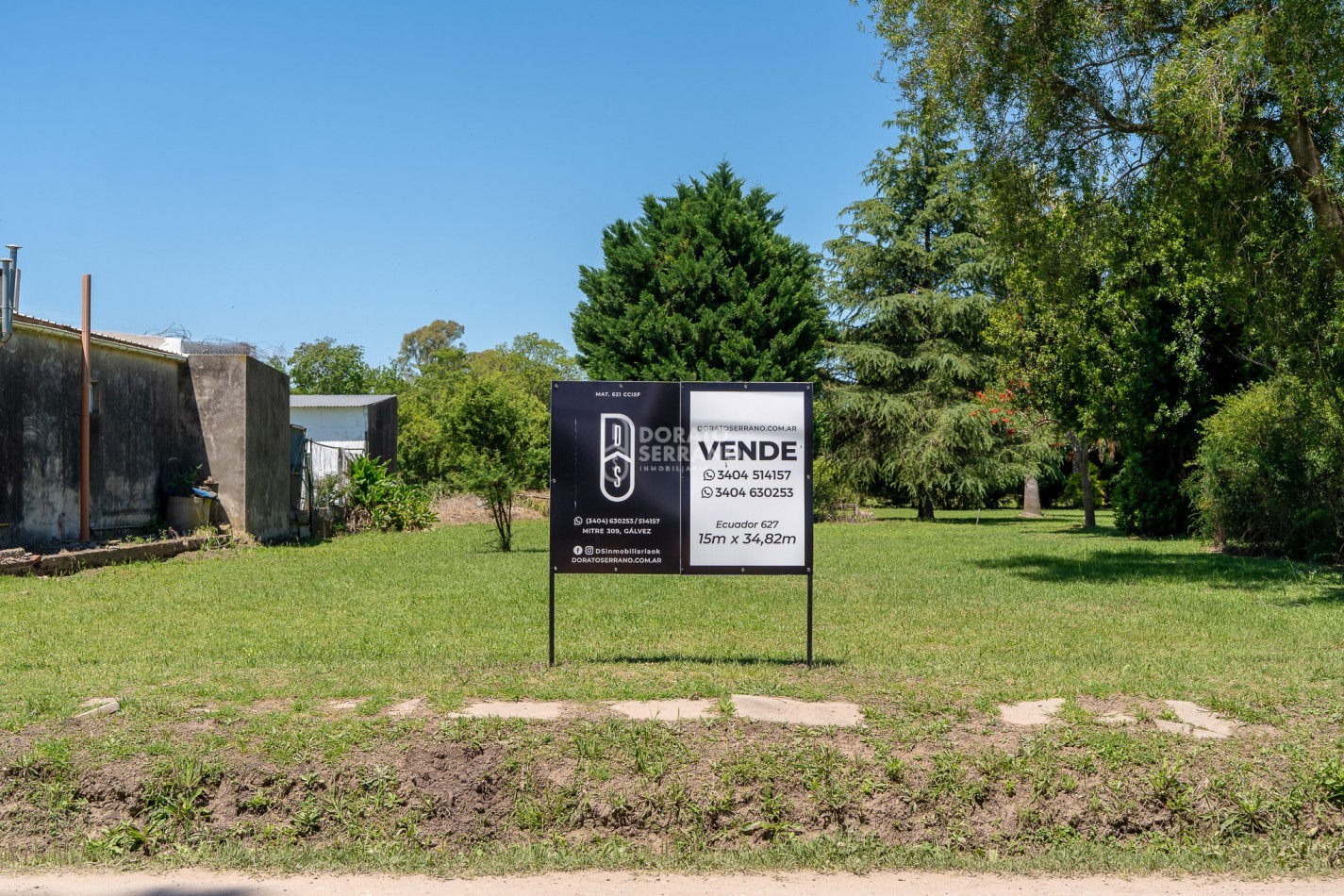 LOTE - VECINAL URQUIZA! 15X35!