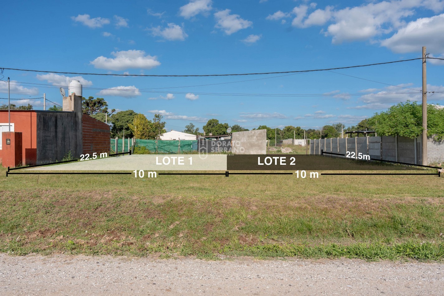 TERRENOS SOBRE MEJICO / SON 2 UNIDADES - SE VENDEN POR SEPARADO O EN CONJUNTO.