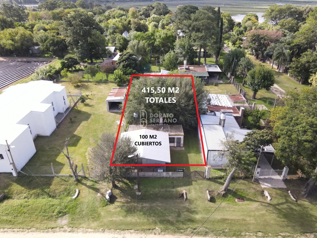 CASA EN EL RIO - BARRIO GALVEZ - PRACTICA Y BIEN UBICADA!