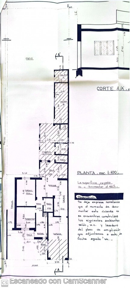 CASA + 500 m2 DE LOTE - BARRIO PROGRESO!