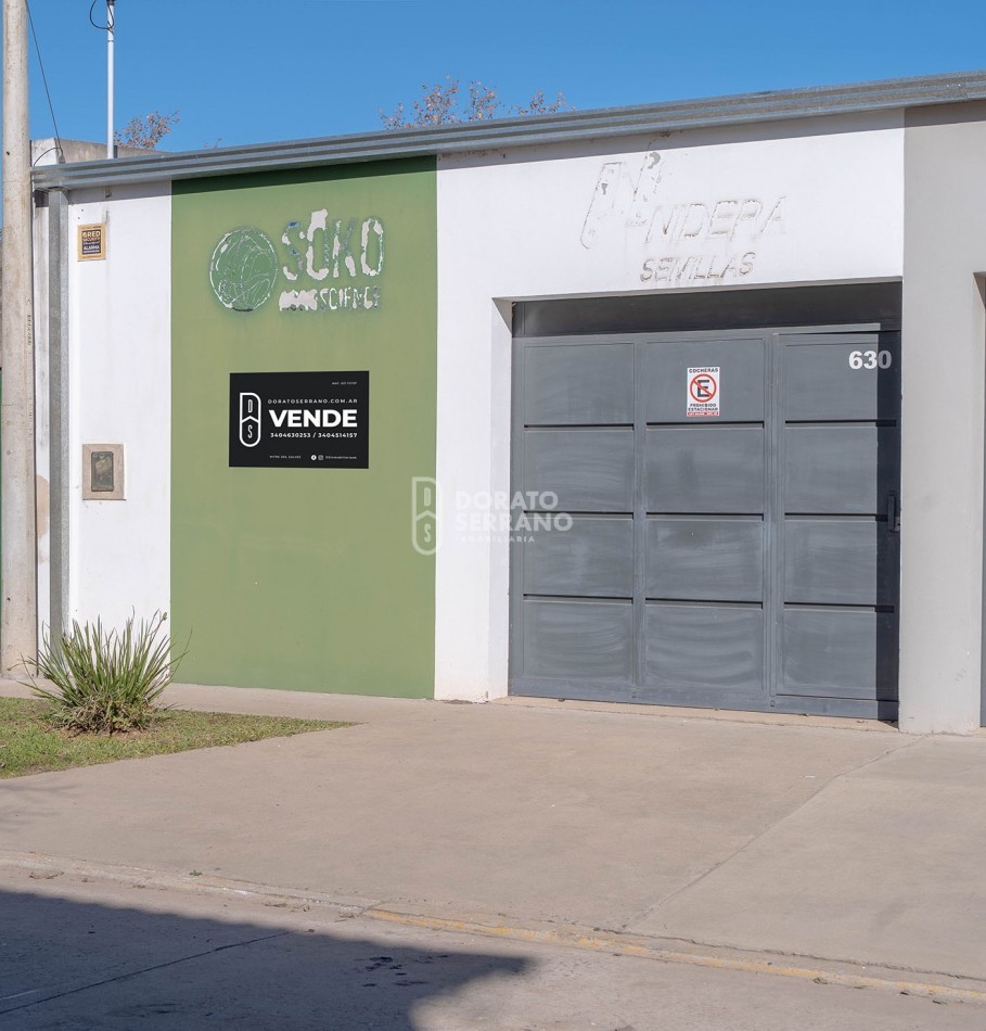 CASA A RECICLAR + GALPON NUEVO!