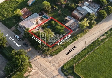 LOTE EN ESQUINA! 20X22,50 / 450 M2 -PERFECTO!