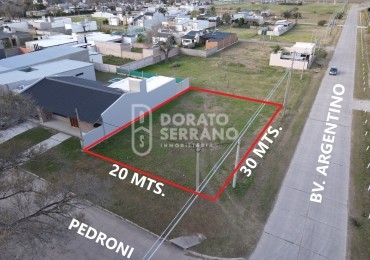 LOTE PERFECTO - ZONA RESIDENCIAL - TOPE DE GAMA.